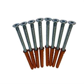 Fastening screw set type 1.2