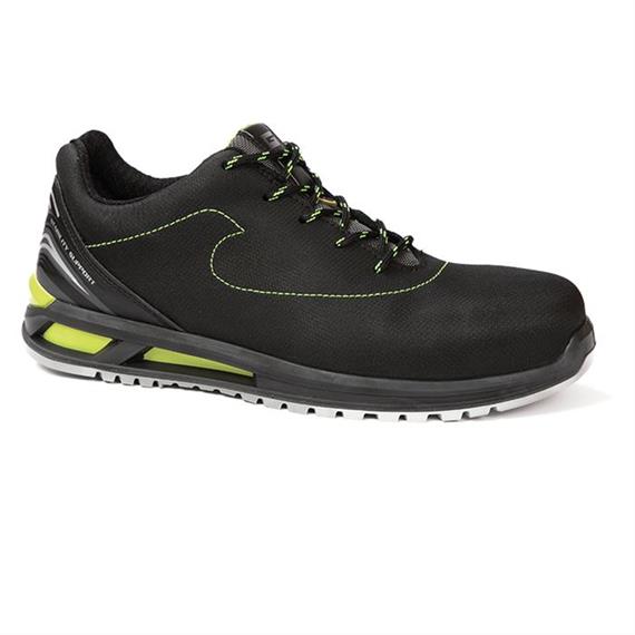 FIJI - Safety low shoes made of WRU water-repellent, scratch-resistant and coated leather - Size 39