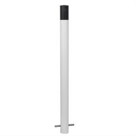 Fire department delineator steel tube - Ø 60 x 2.5 mm stationary, for setting in concrete