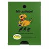 Flexi dog waste bag dispenser for column mounting  RAL 6017 May green