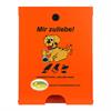 Flexi dog waste bag dispenser for wall mounting  RAL 2004 pure orange
