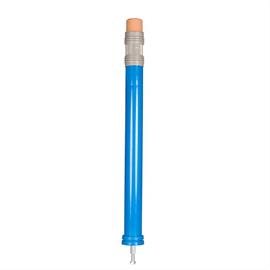 Flexible pencil bollard - blue