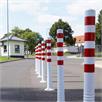 Flexible shut-off post white 1000 mm with red reflective stripes | Bild 4