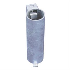 Ground socket with locking device for Ø 60 / 76 mm tube posts