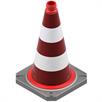 Guiding cone in two parts according to TL with reflective foil jacket - height 500 mm - foil type1 | Bild 2