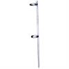 Hammer-in bar for snow bar with forged tip incl. retaining rings with allen screw galvanized