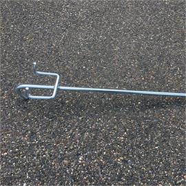 Hand hook 80 cm with breakaway aids for snap locks