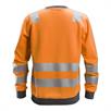 High-vis sweat shirt, high-vis class 2/3 orange | Bild 4