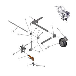 Holder for marking unit (marker)