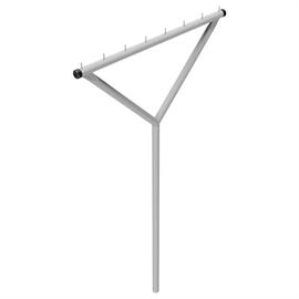 Laundry drying frame Y-shape, made of steel tube - Ø 60 mm