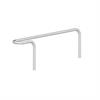 Leaning bracket parker for setting in concrete