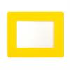 LongLife transparent bottom window for DIN A4 labeling - Orange