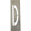 Marking stencils SET for metal letters 40 cm high - A to Z - Letter S - 40 cm | Bild 2
