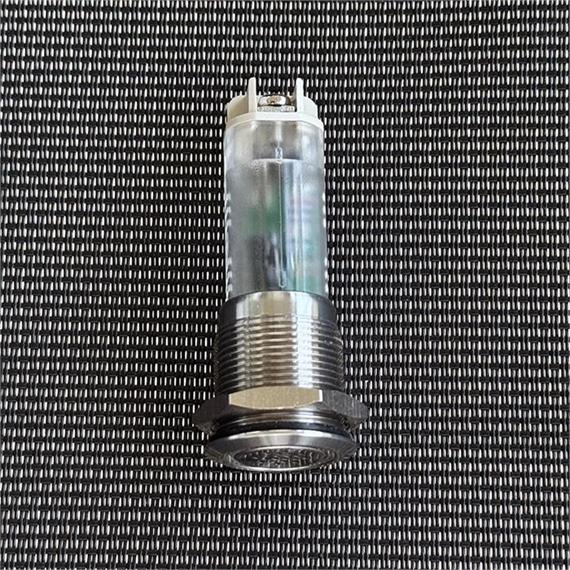 Metal buzzer 19 mm with LED