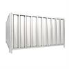 Mobile fence trapezoid