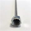 Nozzle extension 15 cm - G Connection 7/8 inch / 22.23 mm thread made of stainless steel