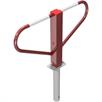 Parking lot barrier reversible with triangular lock self-engaging locking device | Bild 2
