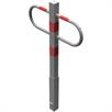 Passage and parking barrier removable with profile cylinder lock | Bild 2