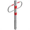 Passage and parking barrier removable with profile cylinder lock | Bild 4
