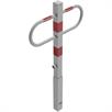 Passage and parking barrier removable with triangular lock | Bild 4