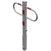 Passage and parking barrier removable with triangular lock | Bild 2