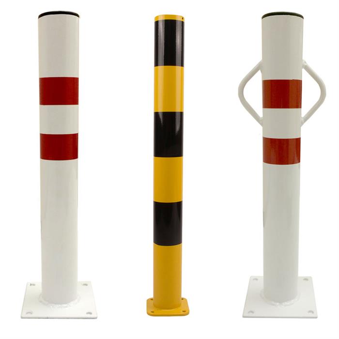 Locking Post Hardware Permanently mounted locking posts, Road maintenance and road ...