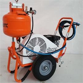Pressure tank for glass beads 26 liters