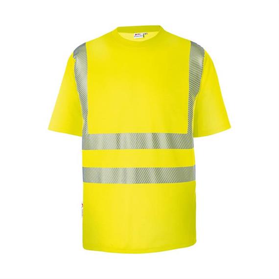 REFLECTIQ High-Vis T-Shirt PSA 2 - warning yellow - Size: XS