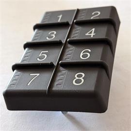 RMCD keypad module 8 buttons - For entering markings