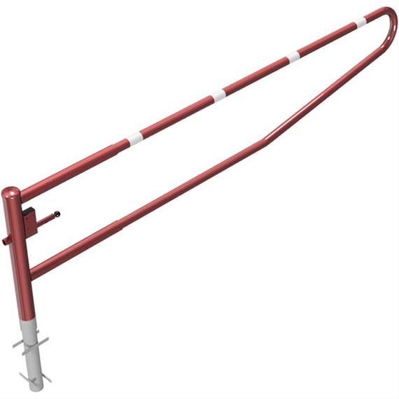 Rotating gate barrier