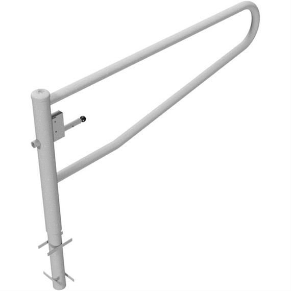Rotating gate barrier