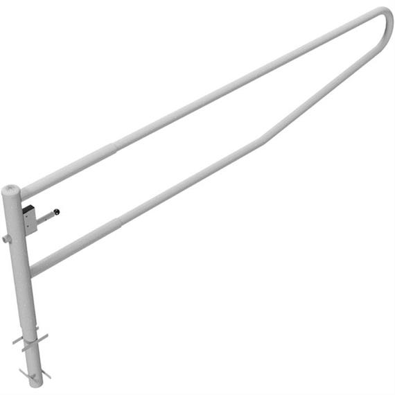 Rotating gate barrier