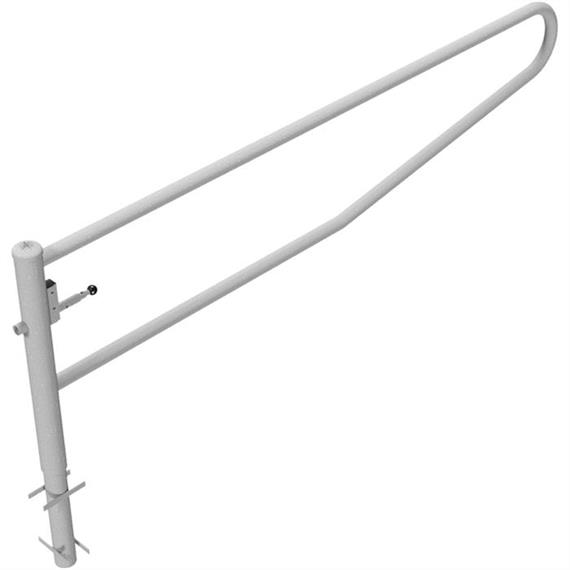 Rotating gate barrier