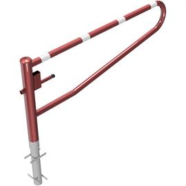 Rotating gate barrier