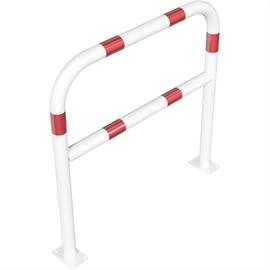 Round steel tube bracket - Ø 60 x 2.5 mm with crossbar for dowel fixing