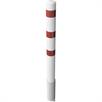 Steel tube bollard - Ø 152 x 3.2 mm removable, without lock hot-dip galvanized / white coated | Bild 4