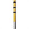 Steel tube bollard - Ø 152 x 3.2 mm removable, without lock yellow / black | Bild 3