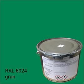 STRAMAT 2K PU hall marking paint green RAL 6024 in 5 kg container