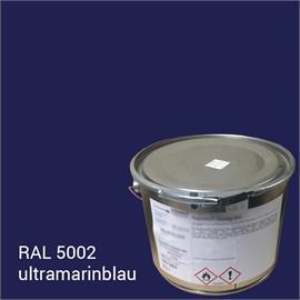 STRAMAT 2K PU hall marking paint ultramarine blue RAL 5002 in 5 kg container