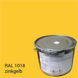 STRAMAT 2K PU hall marking paint zinc yellow RAL 1018 in 5 kg container
