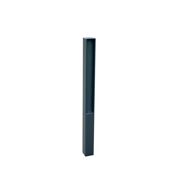 Style bollard steel tube 70 x 70 mm series 4073B