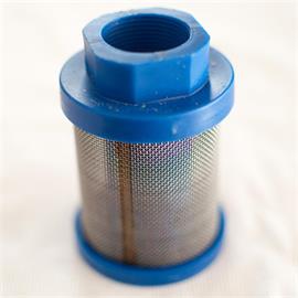 Suction filter blue