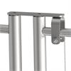 Swivel joint for construction fence gates, galvanized