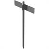 T-profile 40 mm impact bar for parking signage | Bild 4