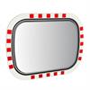 Traffic mirror made of stainless steel Basic - Standard 700 x 900 mm, oval