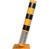 Tubular steel bollard - Ø 152 x 3.2 mm stationary, for dowelling with welded steel cap inclinable with st | Bild 3