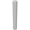 Tubular steel bollard - Ø 152 x 3.2 mm stationary, for setting in concrete hot-dip galvanized / white coated | Bild 2