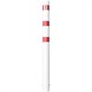 Tubular steel bollard - Ø 152 x 3.2 mm stationary, for setting in concrete hot-dip galvanized / white coated | Bild 3