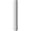 Tubular steel bollard - Ø 273 x 5 mm stationary, for setting in concrete hot-dip galvanized / white coated | Bild 3
