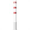 Tubular steel bollard - Ø 193 x 3,6 mm removable, without lock hot-dip galvanized / white coated | Bild 3